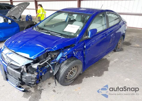 2012 Hyundai Accent Gls from USA, damaged, VIN KMHCT4AE0CU187125